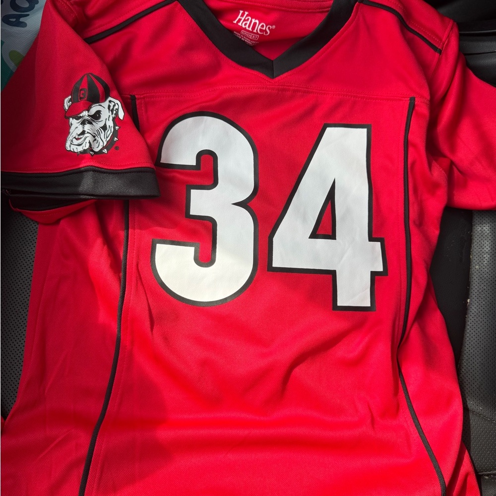 Georgia Bulldogs #34 kids size 6/7